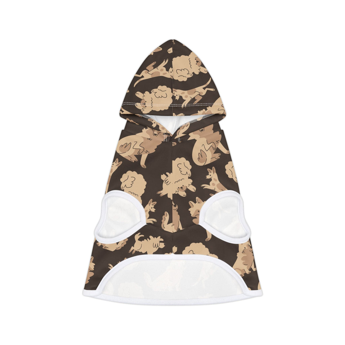 Cocoa Pups Pet Hoodie Printify